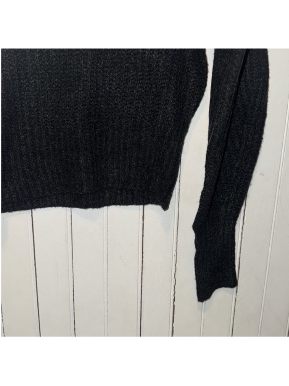 Zara Crewneck Sweater Black Size M - Picture 3 of 7